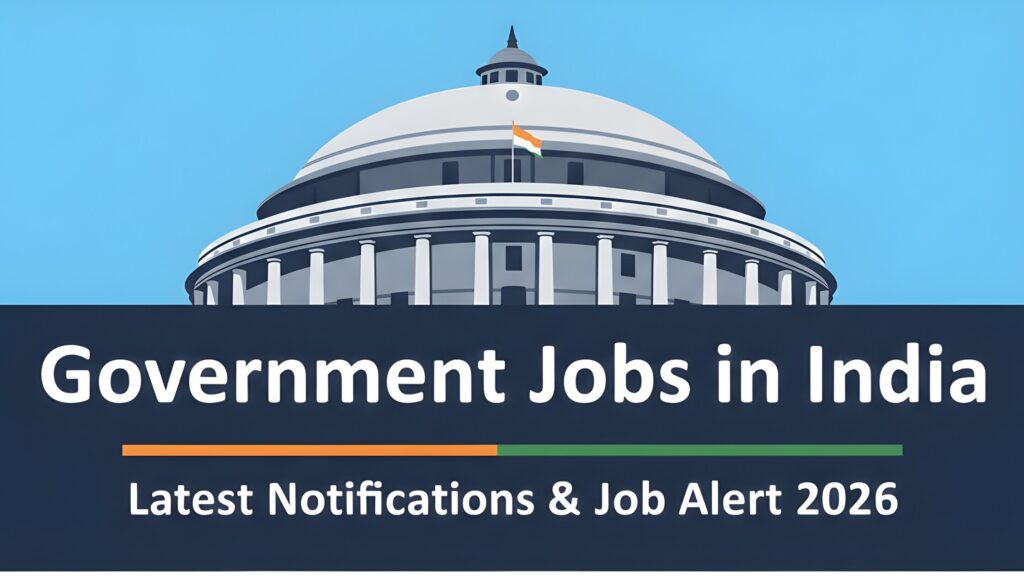 government jobs in India