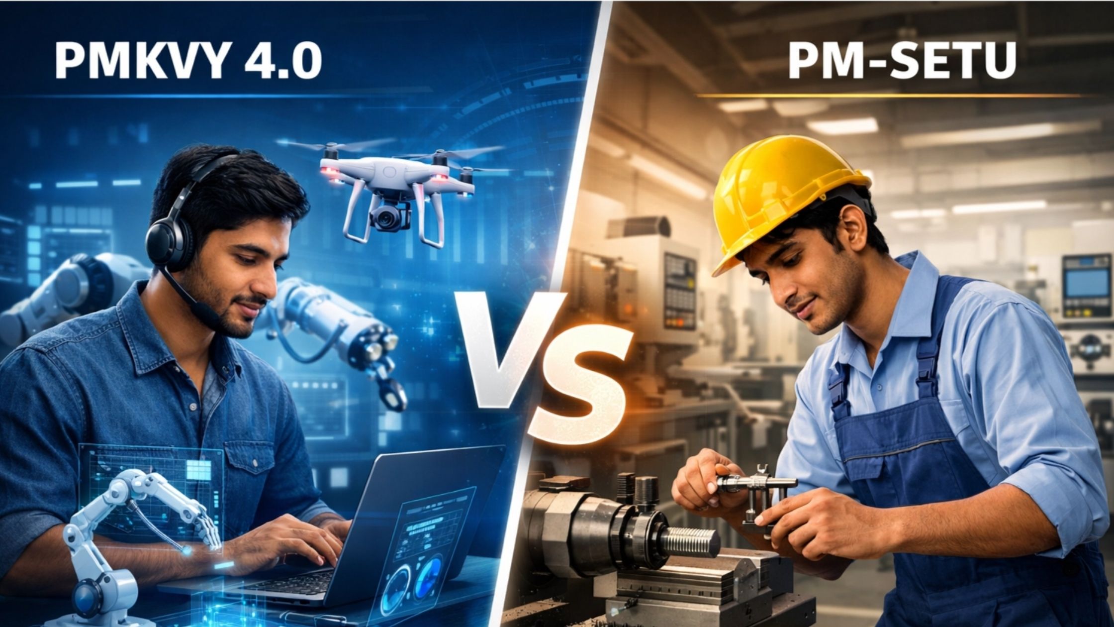 PMKVY 4.0 vs PM-SETU