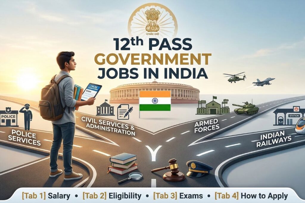 Government Jobs After 12th Pass 2026 High Salary Sarkari Naukri & Latest Vacancies