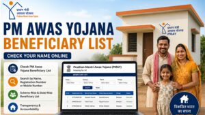 PM Awas Yojana Beneficiary List & Status Check