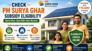 PM Surya Ghar Subsidy Eligibility: Get Up to ₹78,000 (2026)